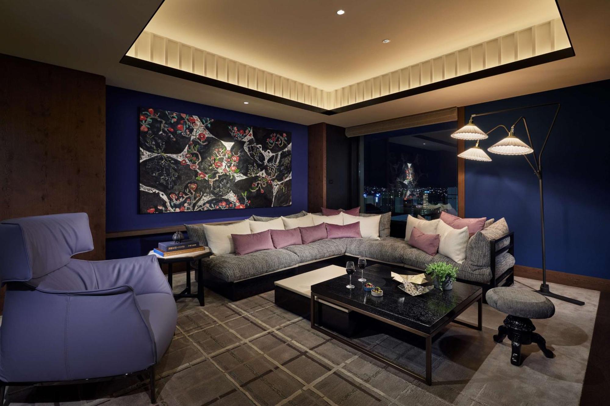 Hyatt Centric Kanazawa Exteriér fotografie The Living Room at the Mandarin Oriental Tokyo