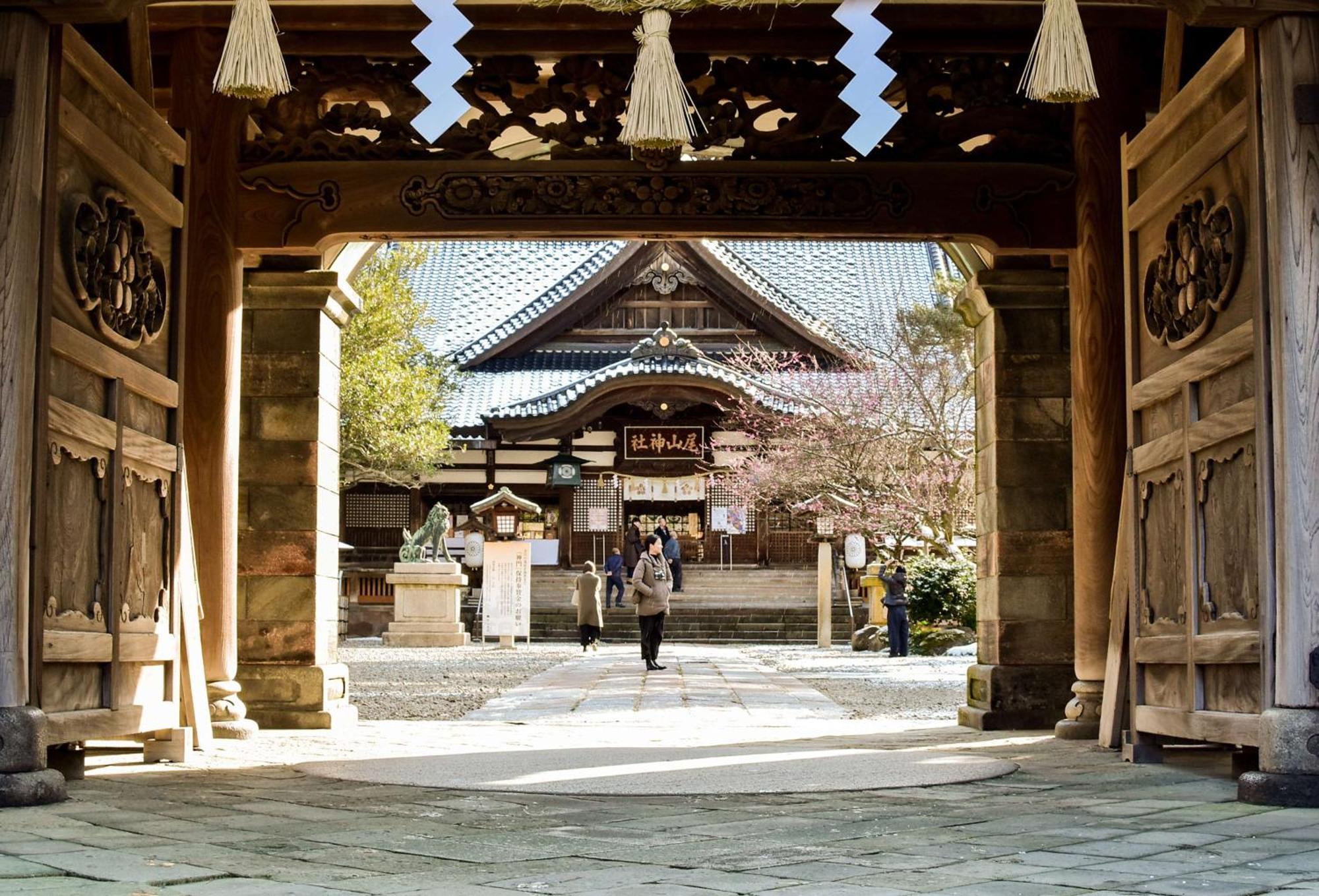 Hyatt Centric Kanazawa Exteriér fotografie The temple's main hall